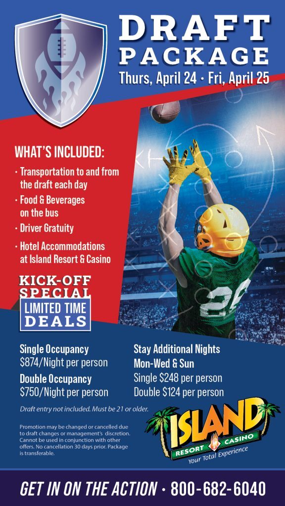 Football Draft in Green Bay - Hotel Rooms