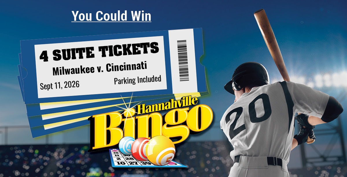IH688 WH – Bingo Prize Brewers Tickets